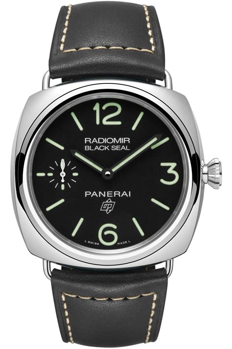 panerai radiomir black seal.